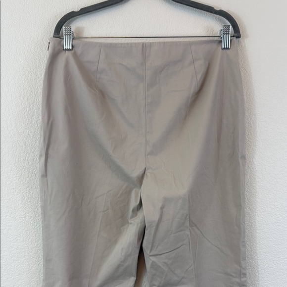 Lafayette 148 Tan Chinos Classic Straight-Leg Pants Size 10 - Picture 5 of 10